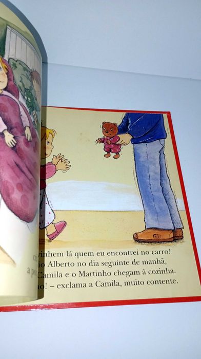 Camila esqueceu-se do seu Ursinho