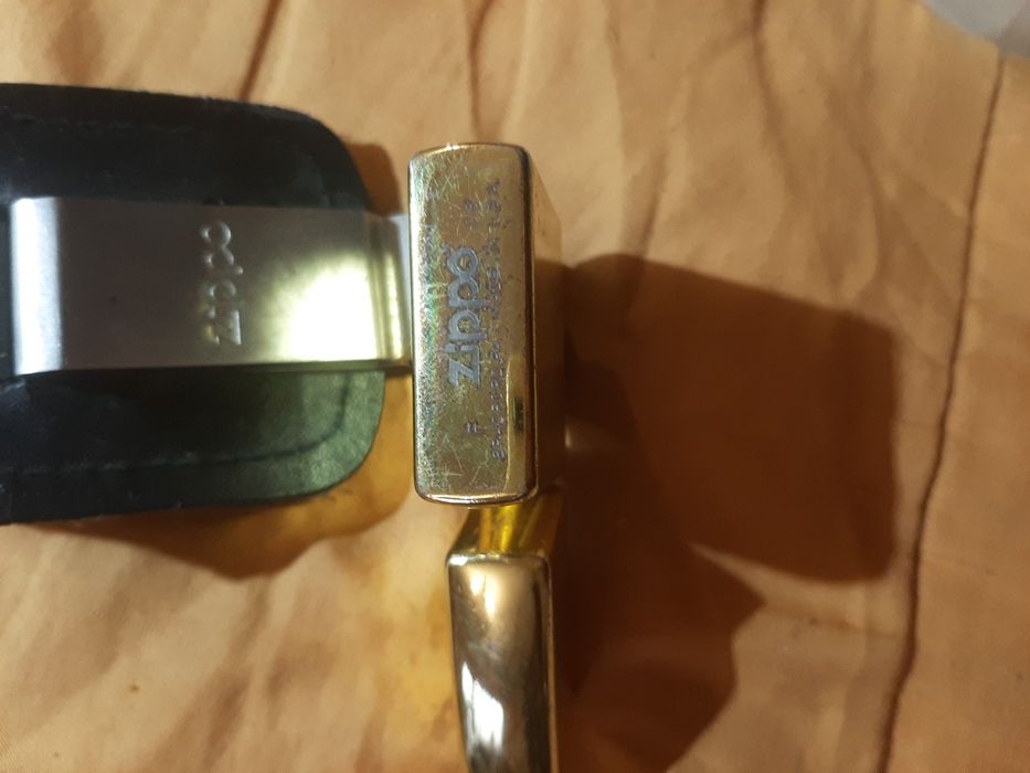 Зажигалка Зиппо с чехлом. Оригинал