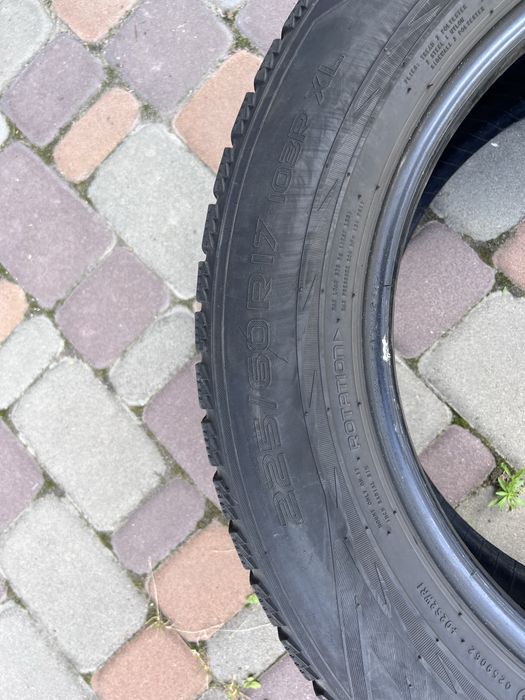 Продам резину 225/60/17 nokian hakkapelite