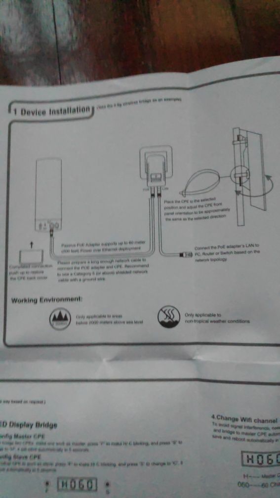 Router exterior impermeável e prova de pó