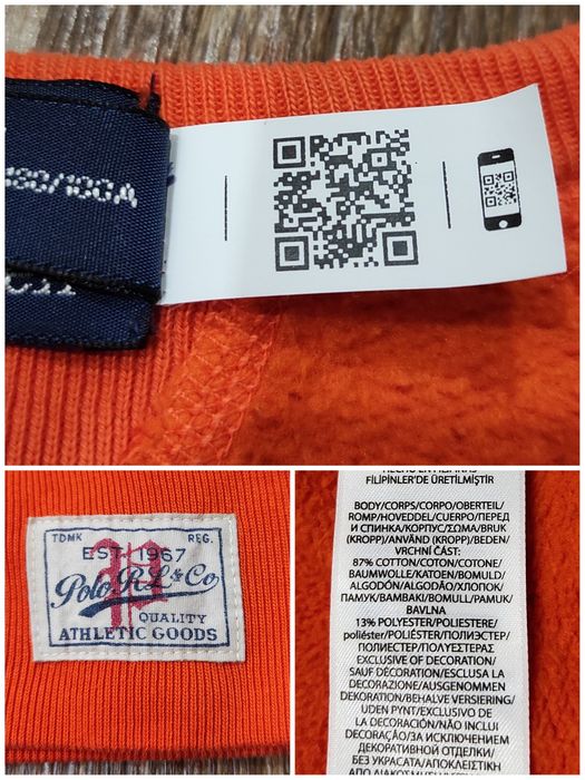 L Polo Ralph Lauren оригінальний чоловічий світшот, толстовка
