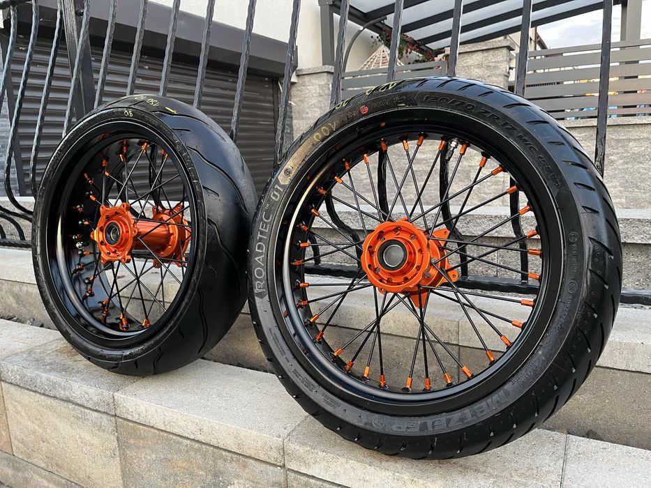 Koła supermoto 3,5/5 NOWE