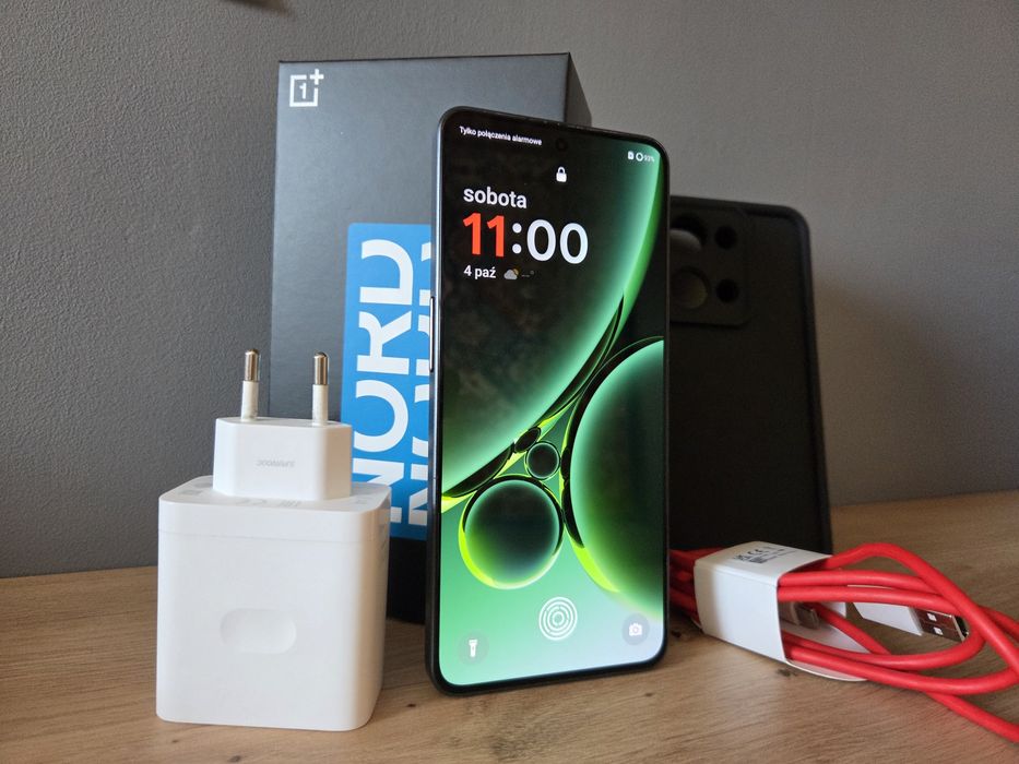 OnePlus Nord 3 5G 8/128 Stan Igła Ładowarka 80W 3 Etui