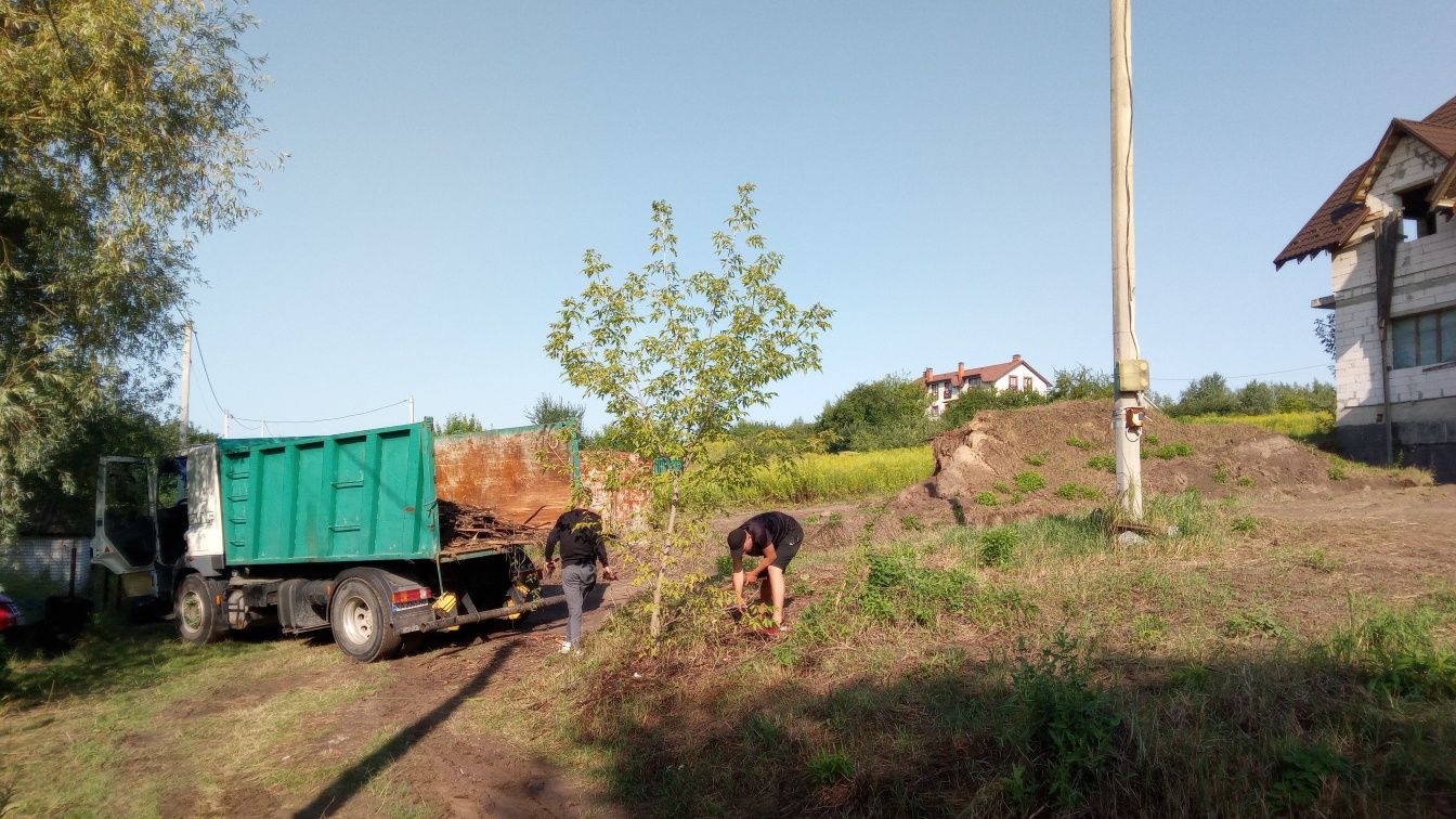 Вивіз сміття уборка територій Камаз,Даф,Ман Вантажники