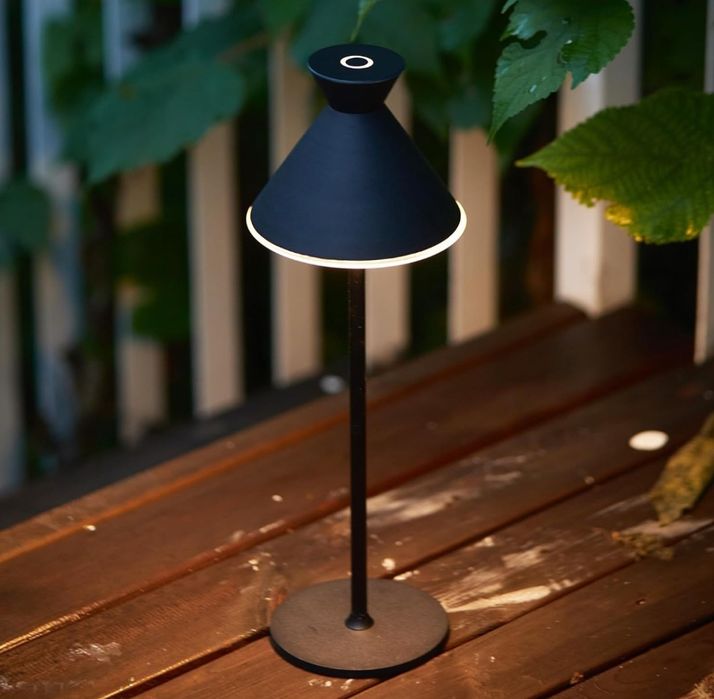 DEELUX Bezprzewodowa lampka stołowa LED