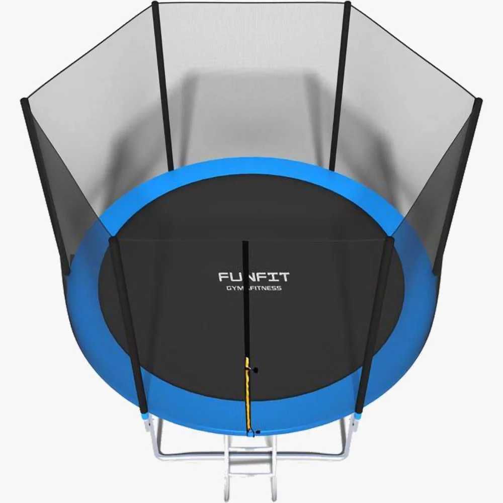 Батут дитячий  312 см з захисною сіткою та драбиною