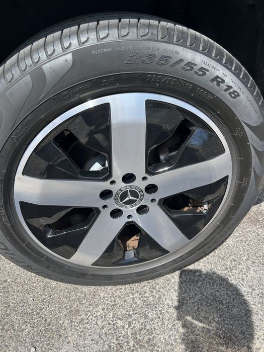 Jantes originais Mercedes com pneus
