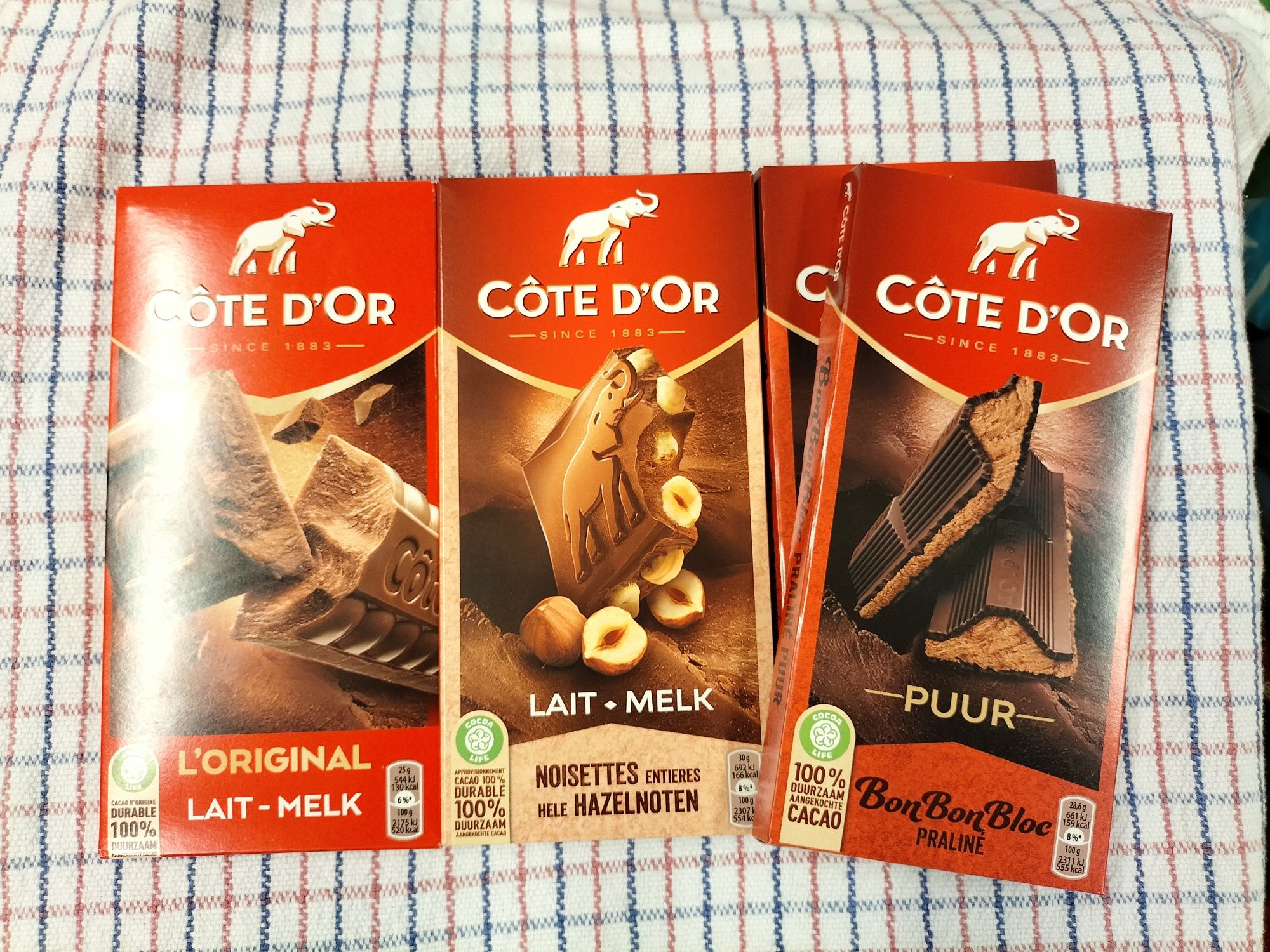 Шоколад Toni's та Cote d'or