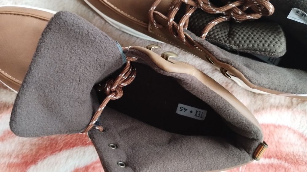 Buty męskie na jesień i zimę trapery