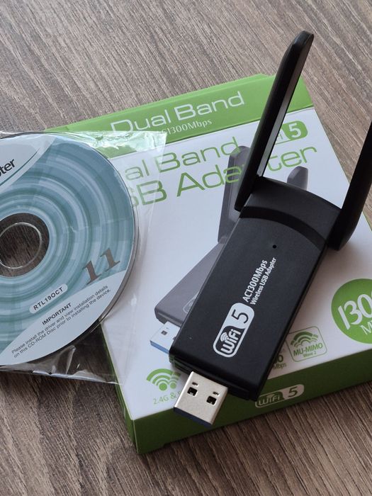 USB wi-fi адаптер два діапазони