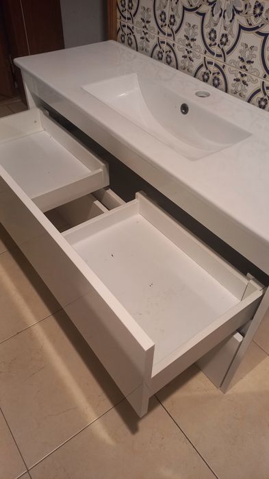 Móvel WC Casa de Banho com Lavatório