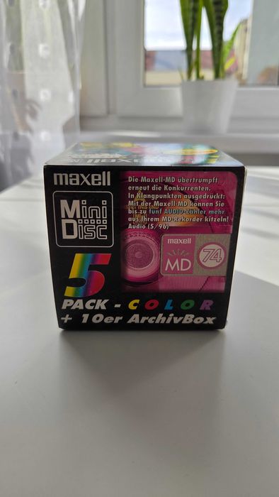 Minidisc Maxell Basf EMTEC 74 Maxima