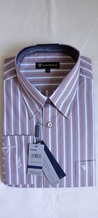 Новые мужские офисные рубашки с длинным рукавом 5 шт.