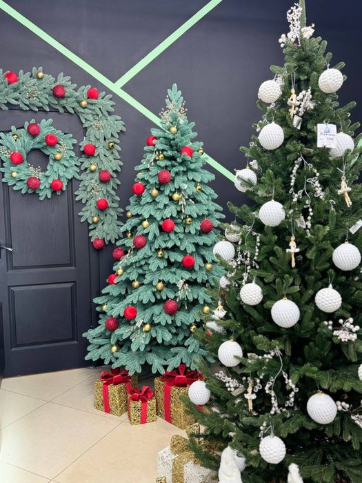 Якісні ялинки без запаху! Ель литая. Елка заснеженная Елки литые