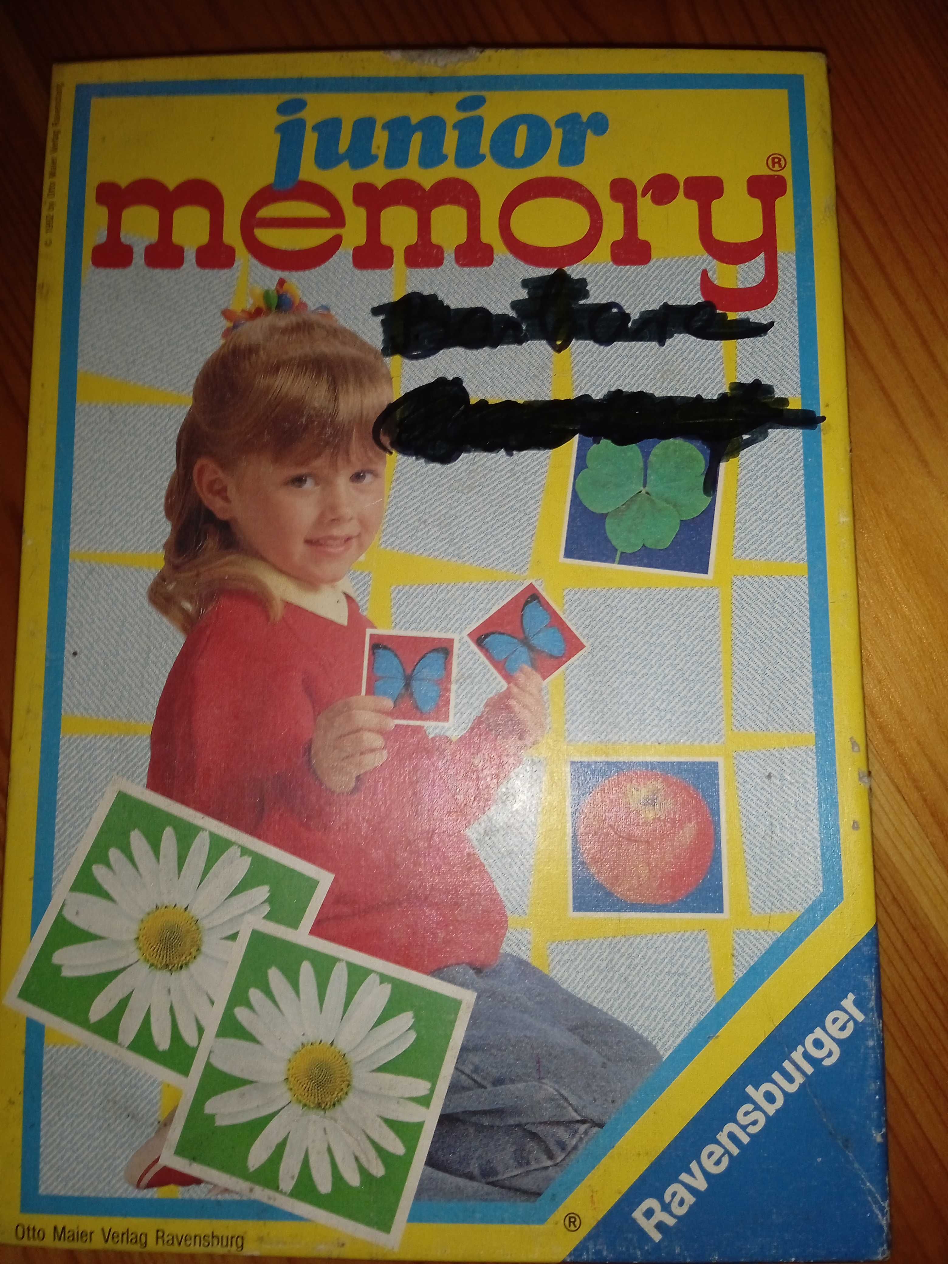 Gra Memory Ravensburger z początku lat 90