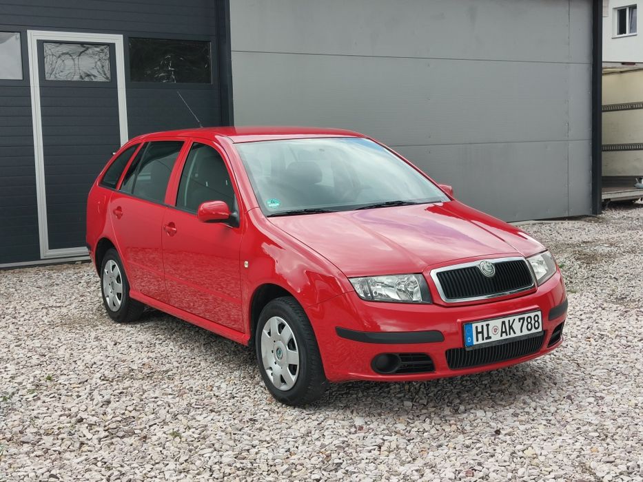 SKODA FABIA • 1.2 MPI Benzyna • Klimatyzacja • Bez Rdzy • z Niemiec