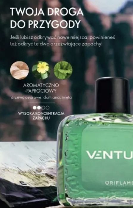 Woda toaletowa Venture Oriflame