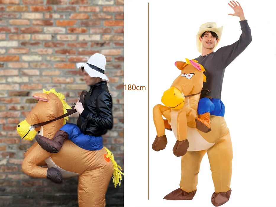 Надувний Костюм Ковбоя Всадник Вершник Ковбой надувной