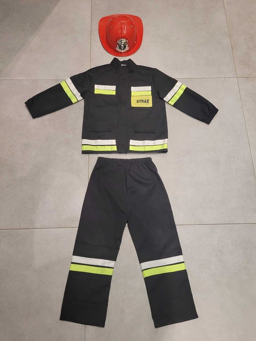 Strój Strażaka, rozm. 110-116 (5-6 lat), Strażak