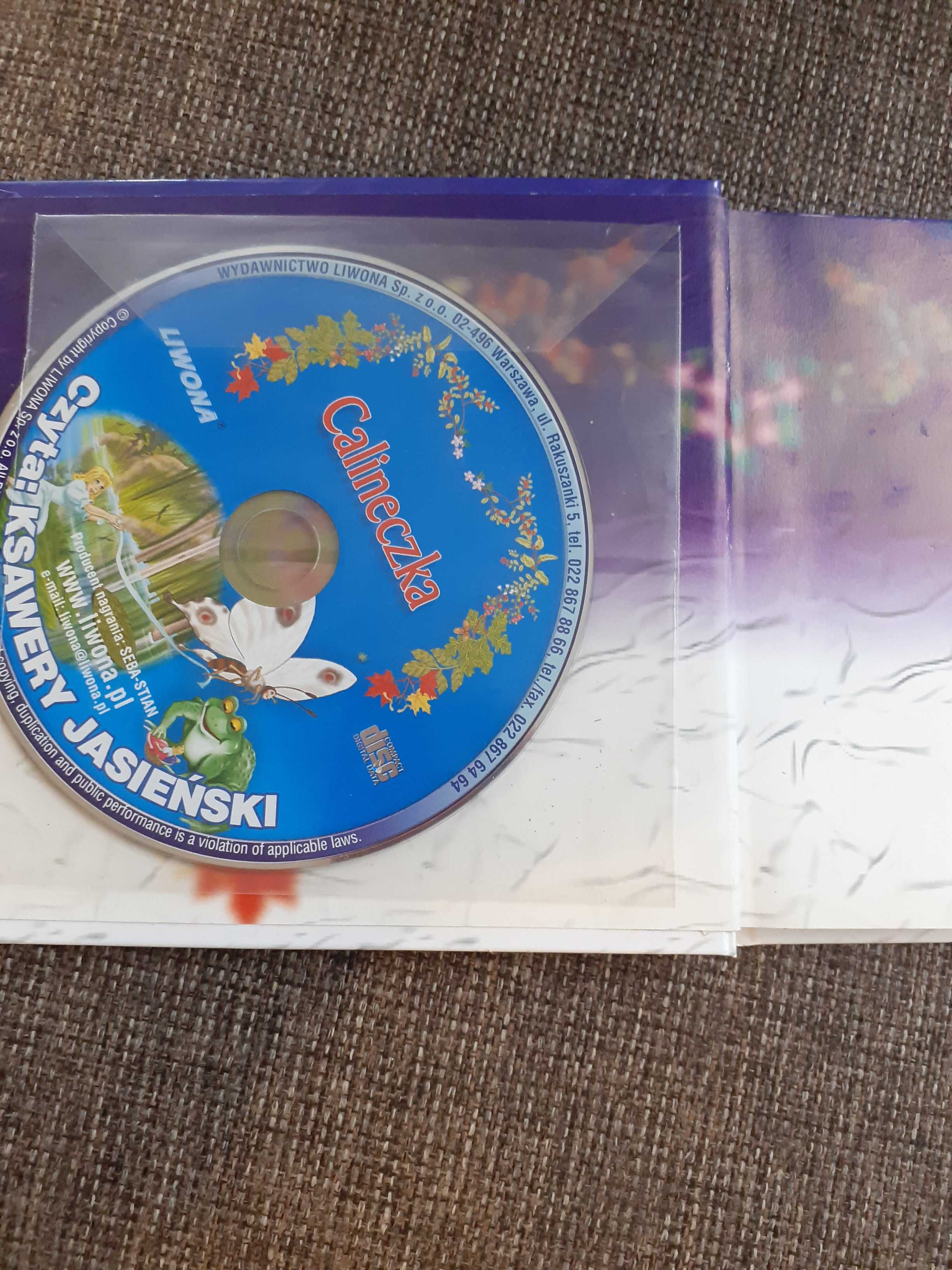 Bajka Calineczka z płytą  cd