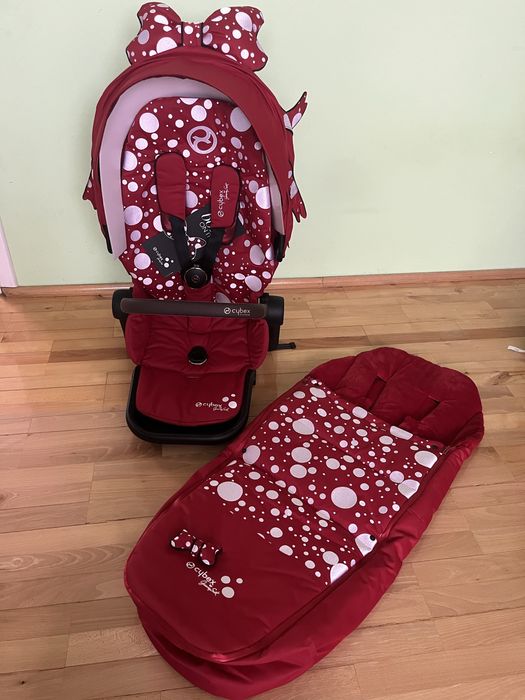 Tapicerka śpiworek cybex priam 4.0 petticoat NOWE