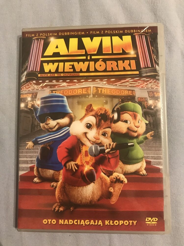 Alvin i wiewiórki 1 film na DVD
