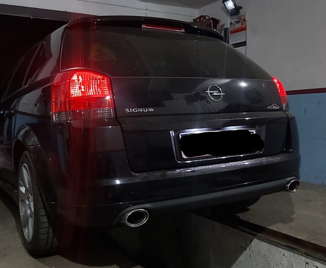 Tłumik koncowy opel signum vecta c kombi przelotowy