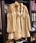 Casaco pelo dourado vintage