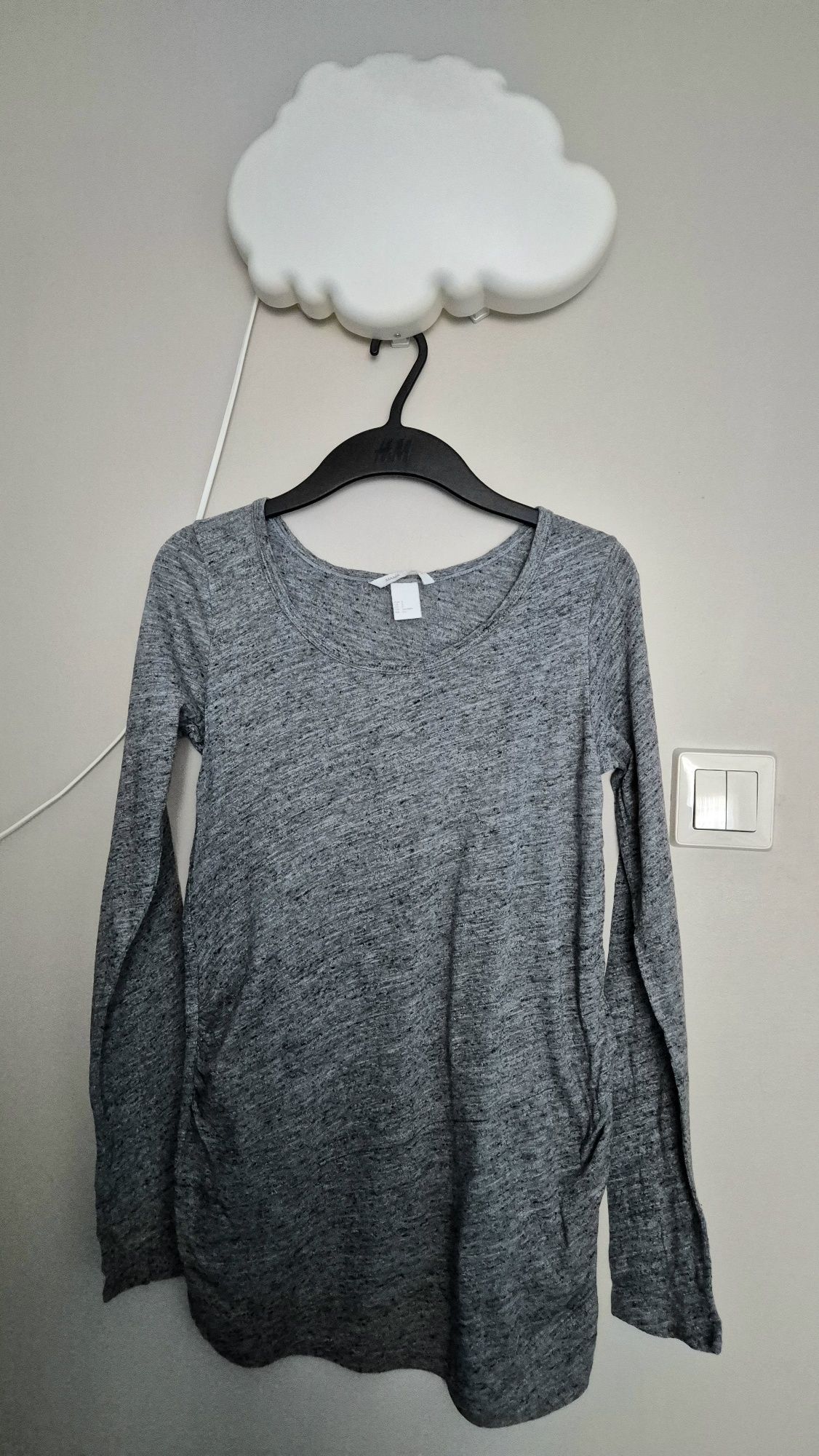Top/ t-shirt z długim rękawem, Mama- ciąża, &M,  S