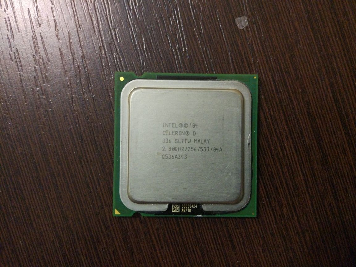 Процессор Intel Celeron D 336 2.80Ghz/256k/533Mhz Socket 775