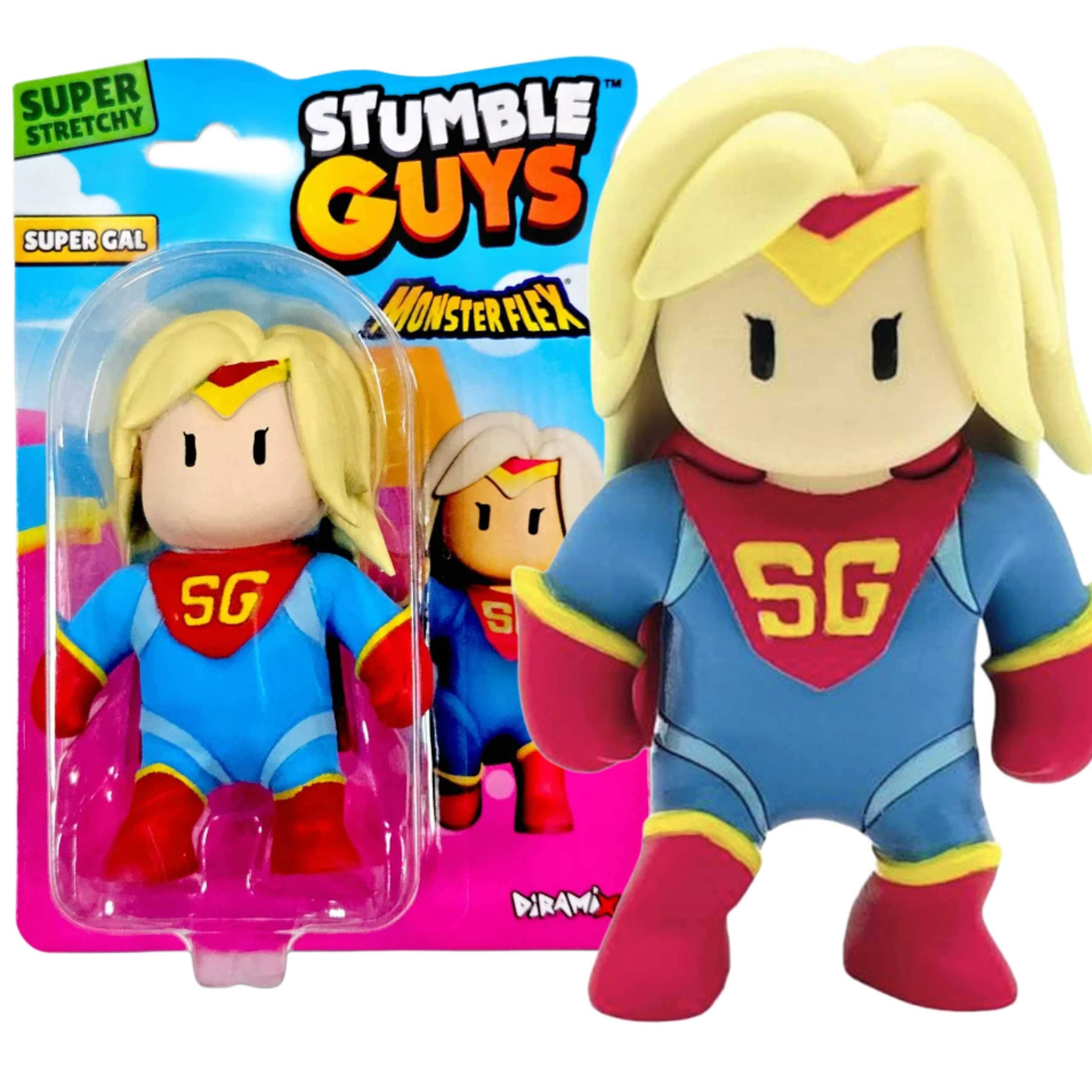 Stumble Guys Monster Flex SUPER GAL Rozciągliwe Gumostwory Gniotek