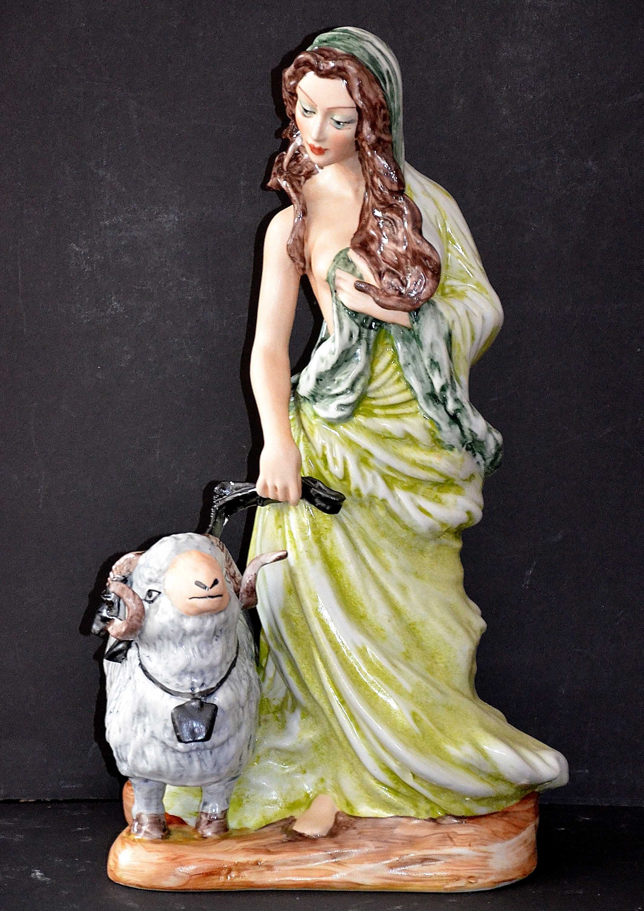 Roceram porcelana, znak Zodiaku BARAN do kolekcji ok. 37 cm