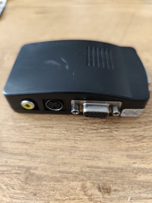 Konwerter VGA na VIDEO TV S-VIDEO PC RGB 1280x1024