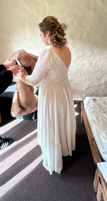 Suknia ślubna suknie boho model porto 74