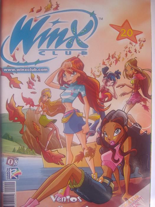 6 Revistas Winx Club - VENDA UNITÁRIA Disponível