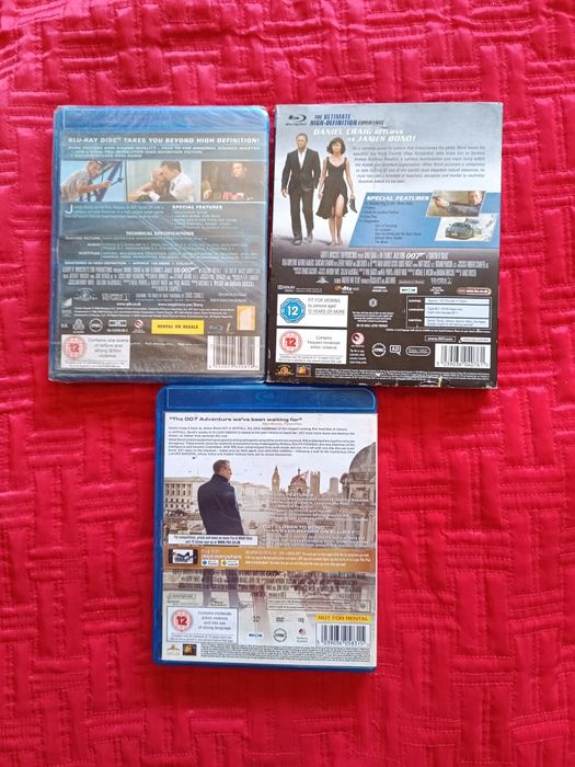 Filmes 007 James Bond em Blu ray (portes grátis)