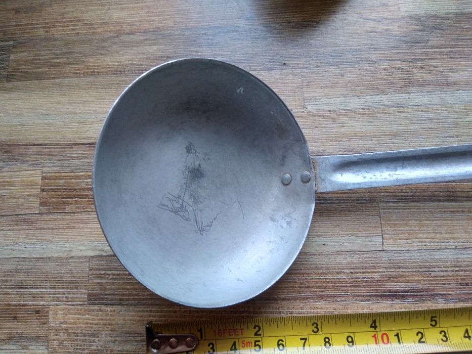 Chochla aluminiowa Vintage Prl