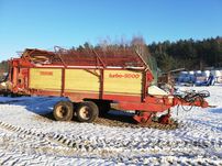KRONE TURBO TITAN 5000 HSL 3503 HSD 5002 części podbieracz burty siłow