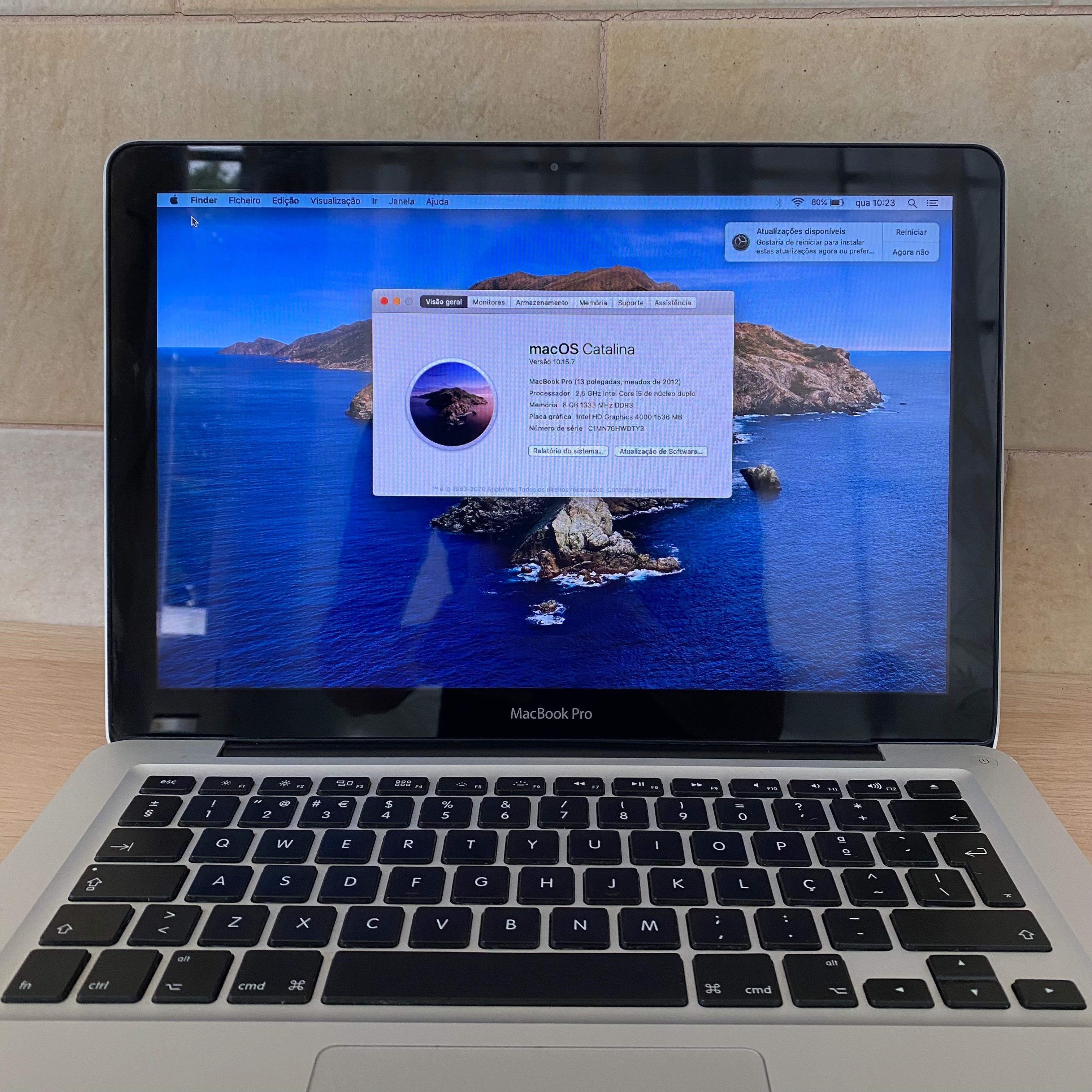 MacBook Pro 13" i5 8/240gb SSD 2012 C/MagSafe original