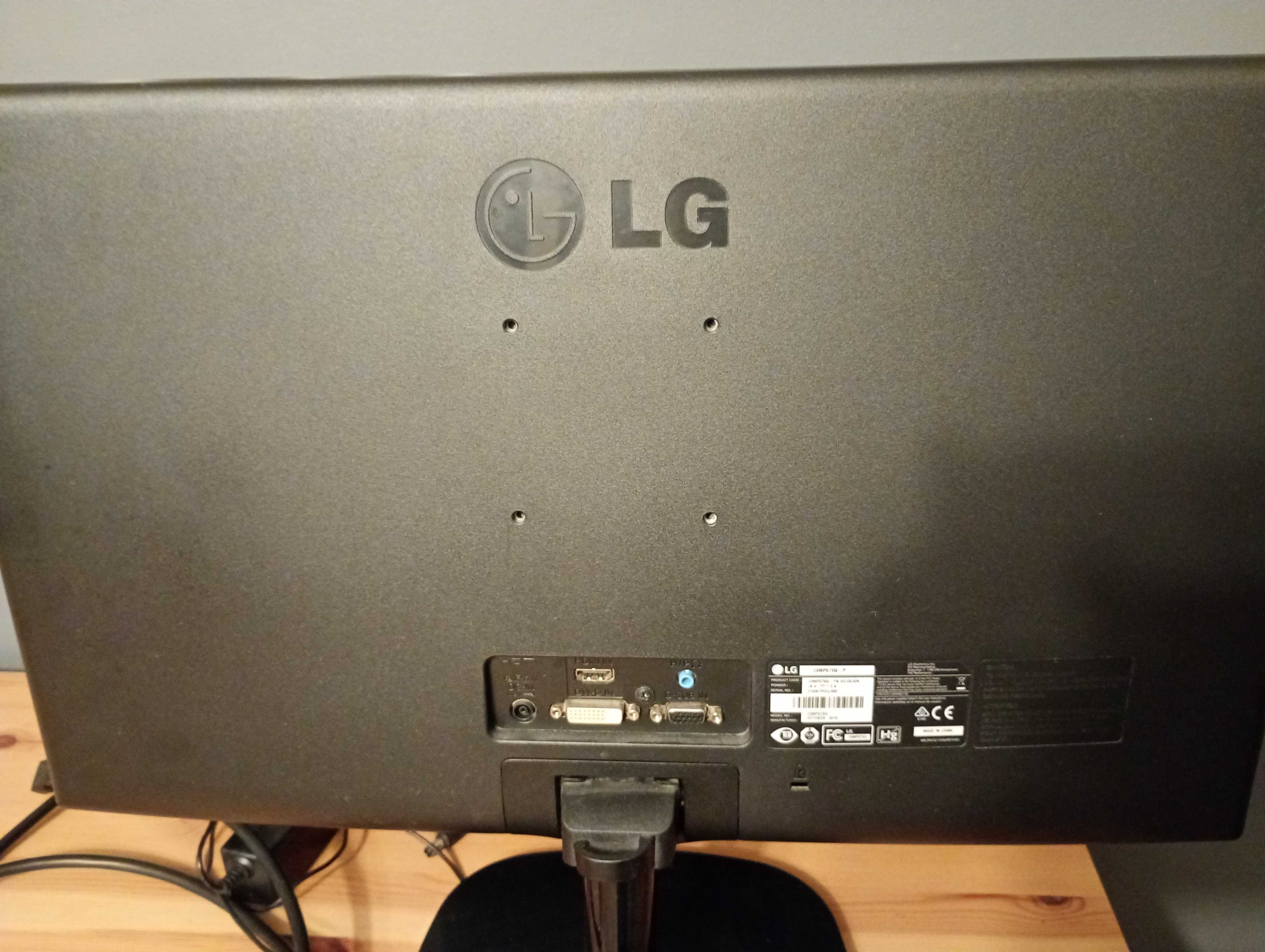 Monitor LG led 24 cale stan bdb
