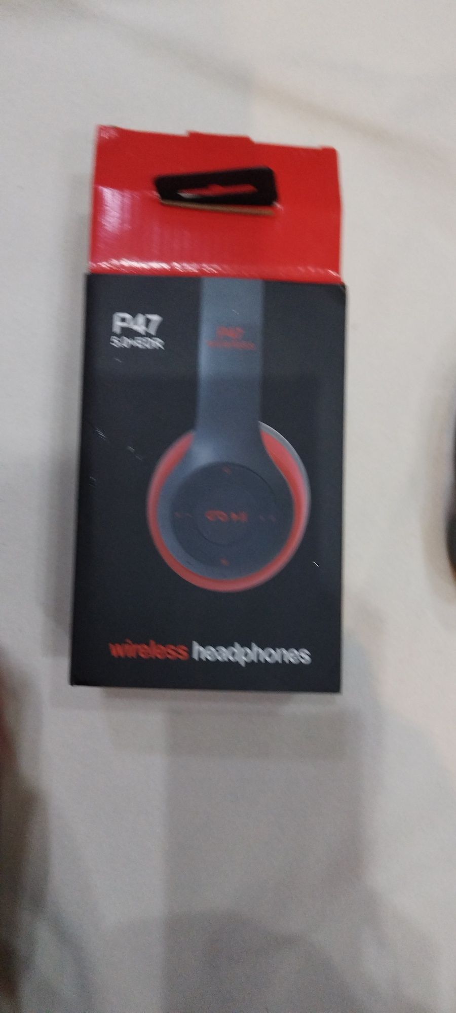 nowe słuchawki bloototch ładowane na kabel skladane