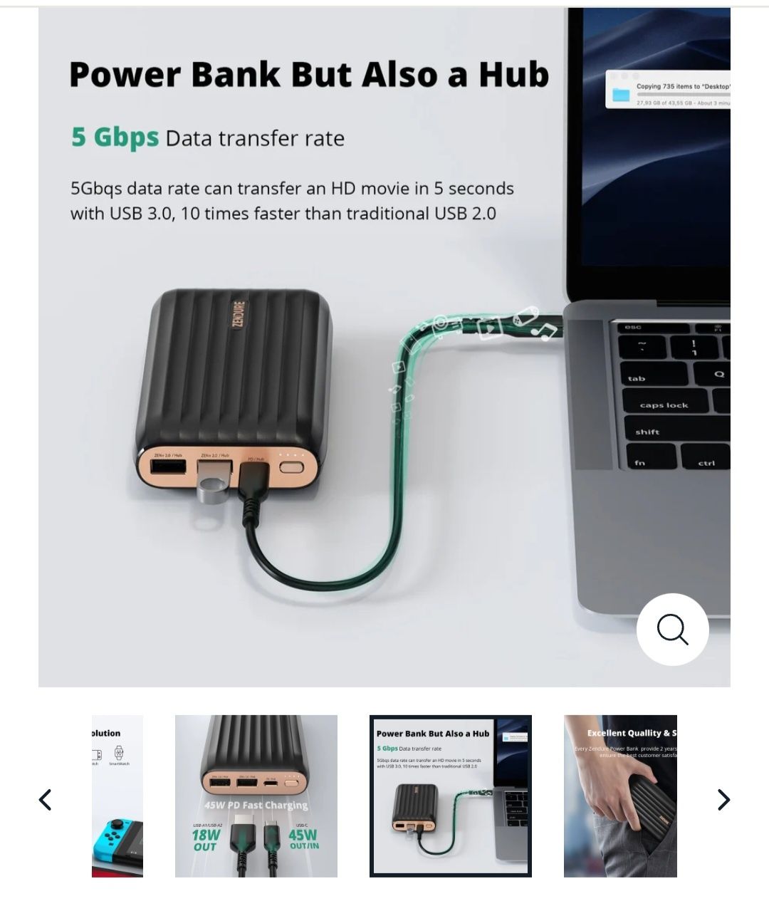 Zendure X5 powerbank