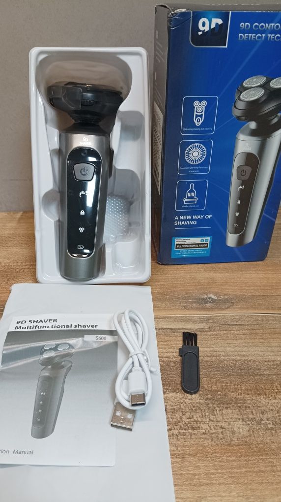 Golarka męska elektryczna ładowana na USB - maszynka do golenia
