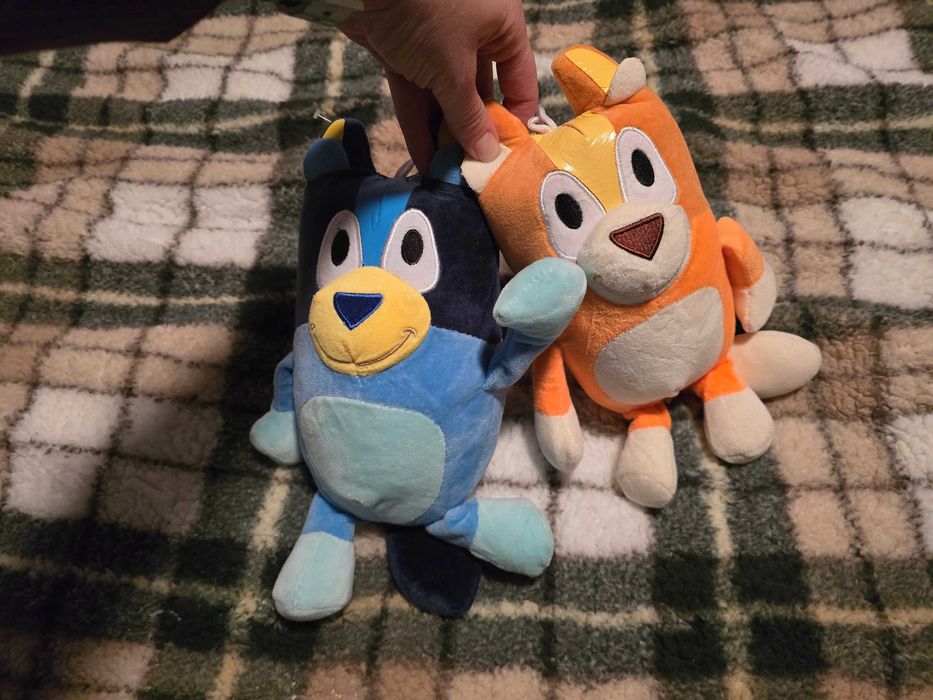 Maskotki Bluey i Bingo nowe