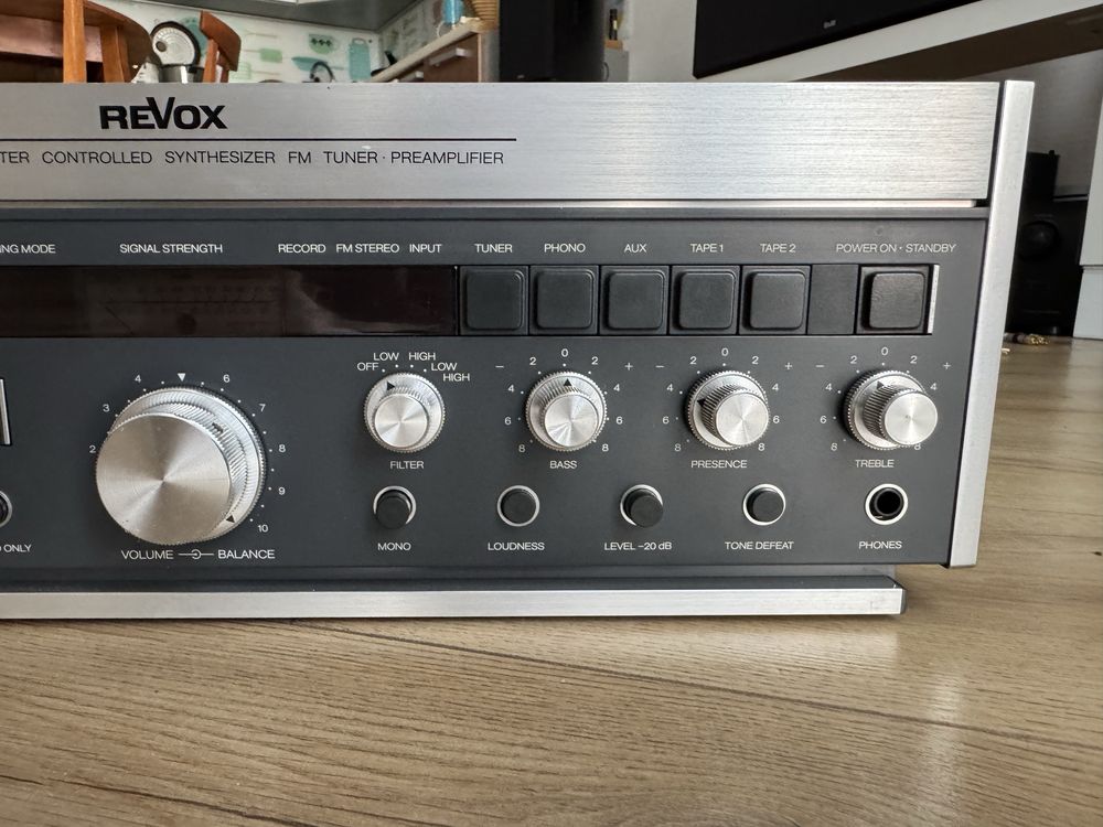 ReVox B739 | предусилитель Hi-Fi | ламповое звучание предпідсилювач