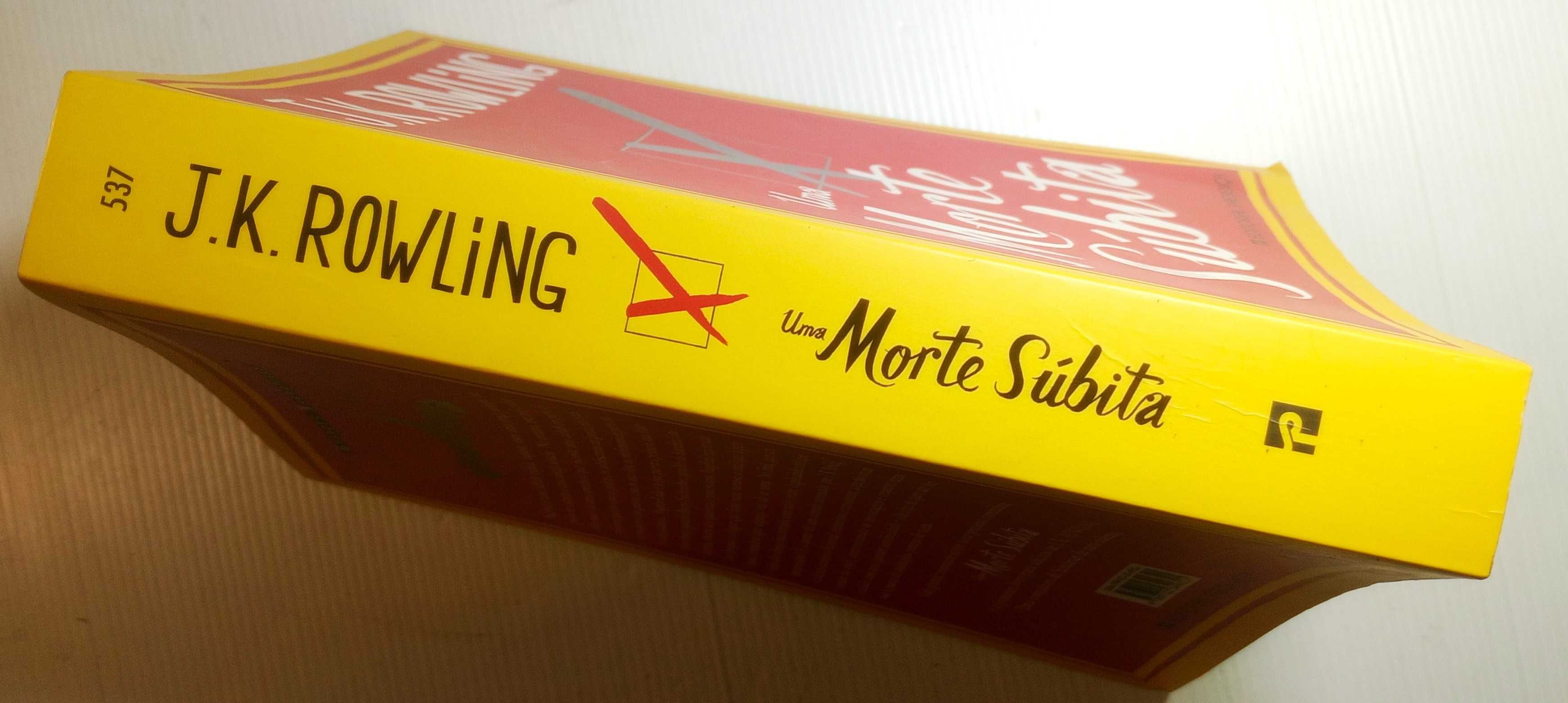 Livro Uma morte súbita - J. K. Rowling