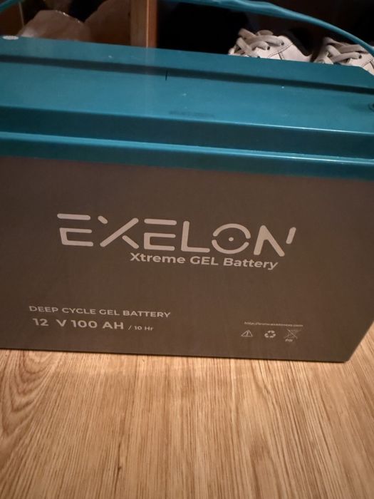 Гелевый аккумулятор Exelon EXG100-12 GEL, 12V 100 Ah