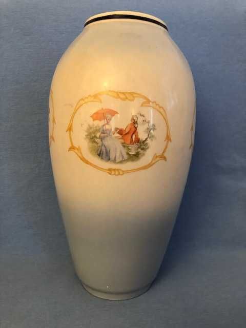 Stary wazon porcelanowy Chodzież 32 cm Miłość Wiedeńska / Telimena