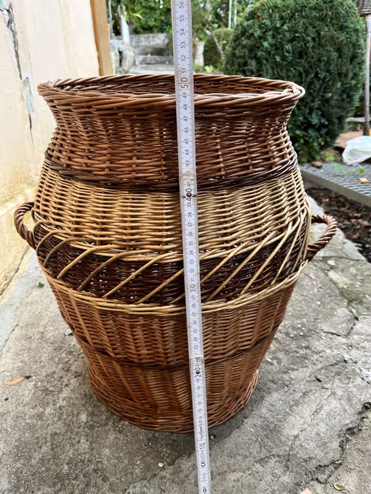 Kosz wiklinowy duży