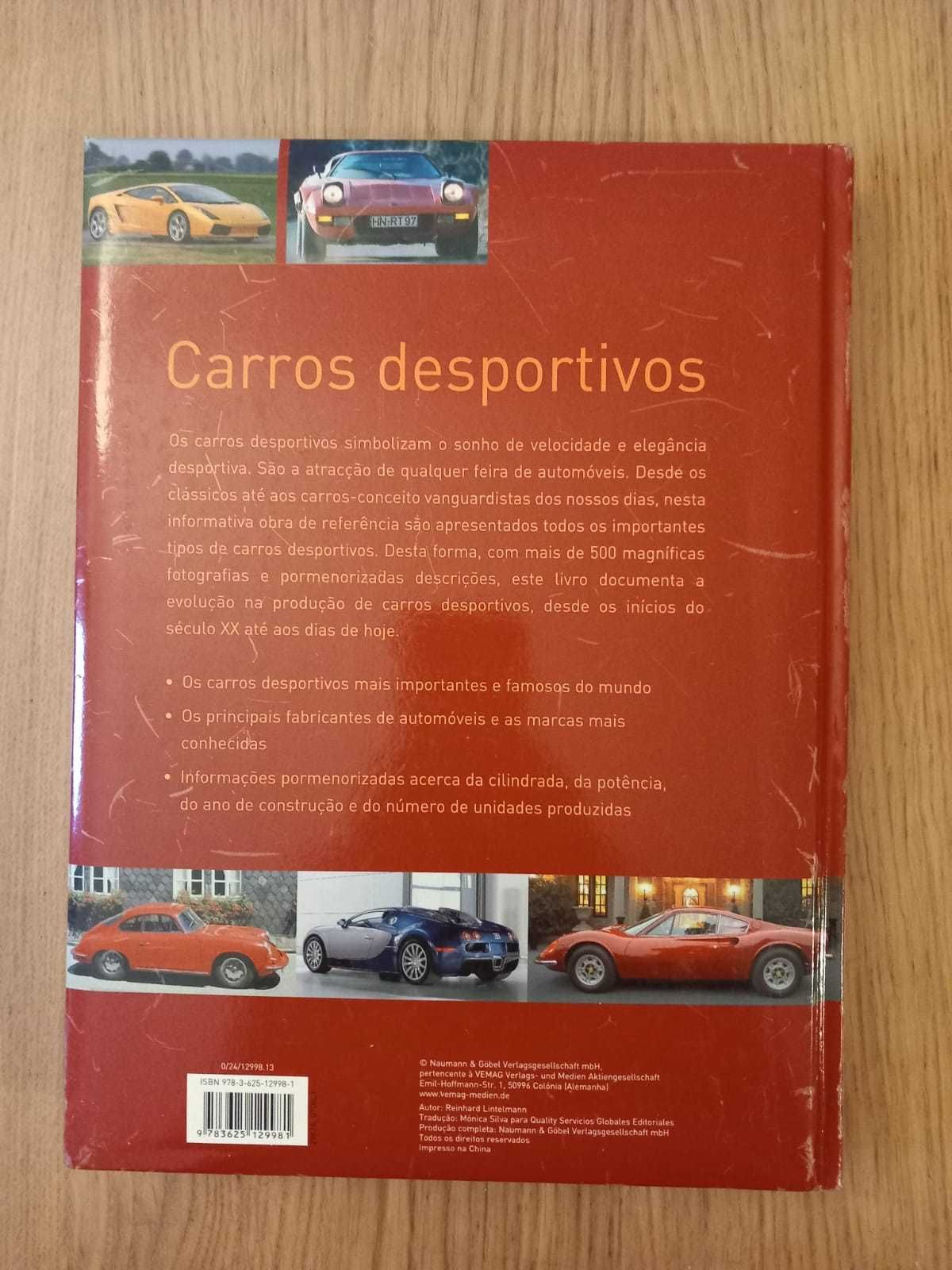 Livro Carros desportivos desde 1900 até à actualidade